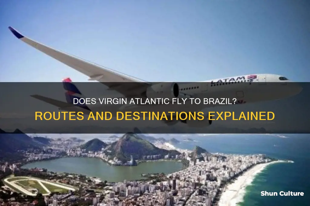 does virgin atlantic fly to brazil