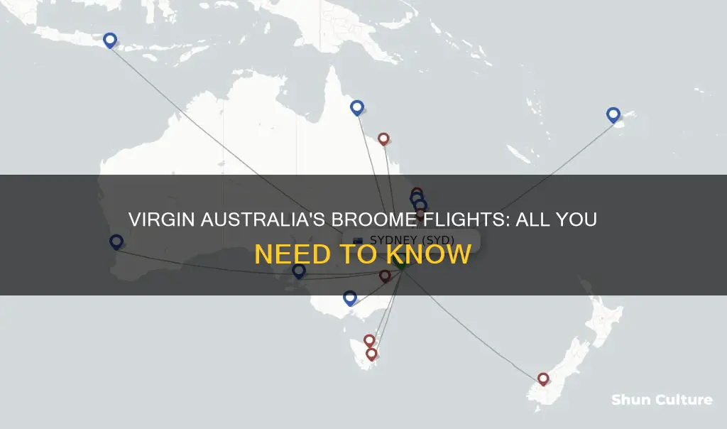does virgin australia fly to broome