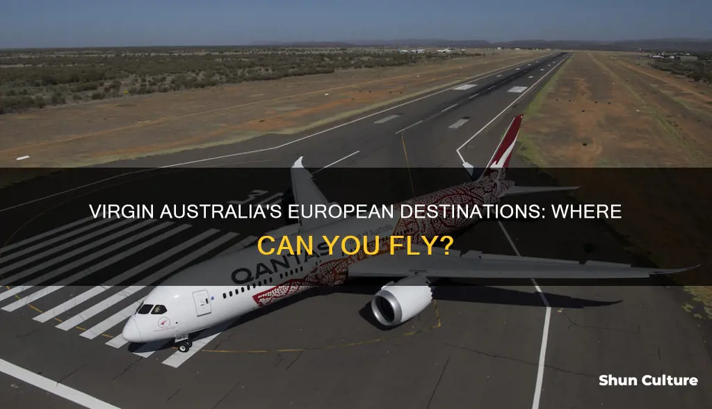 does virgin australia fly to europe