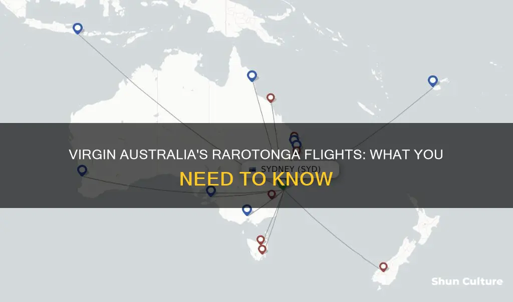 does virgin australia fly to rarotonga