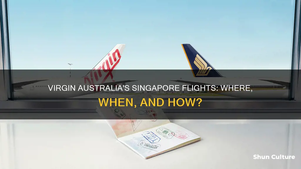 does virgin australia fly to singapore