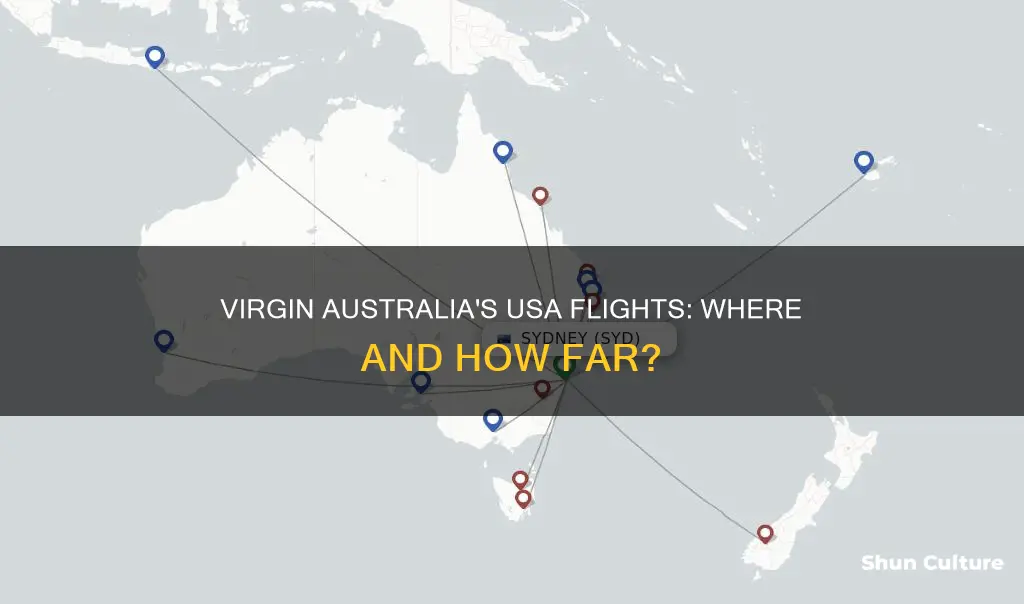 does virgin australia fly to usa