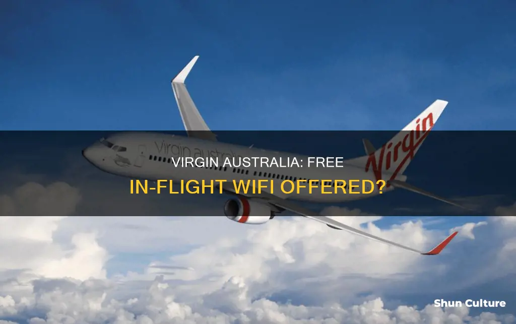 does virgin australia have free wifi