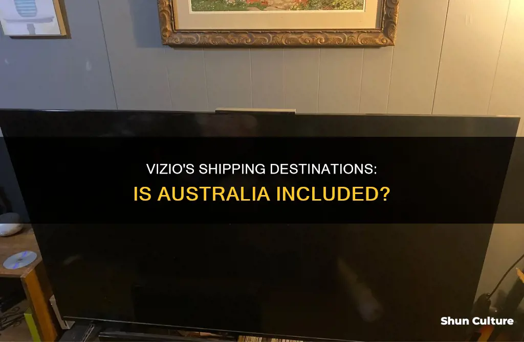 does vizio ship to australia