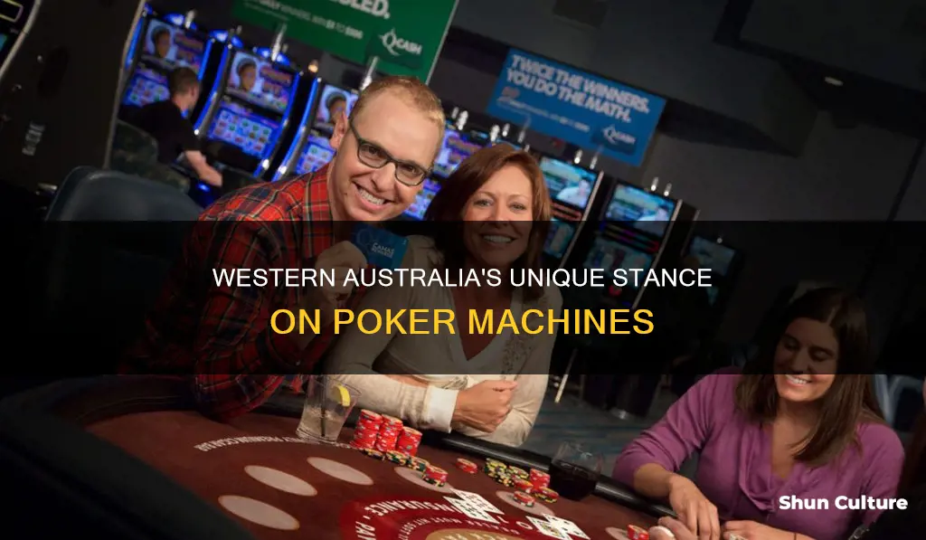 does western australia have poker machines