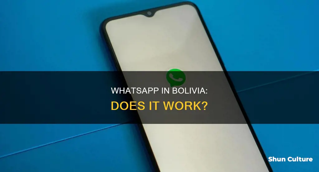 does whattsapp work in bolivia