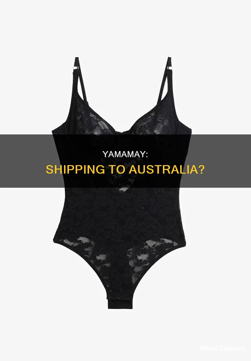 does yamamay ship to australia