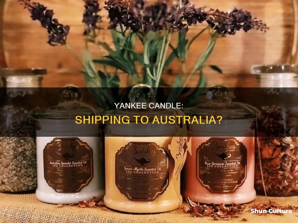 does yankee candle ship to australia