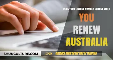 License Renewal: Do Numbers Change in Australia?