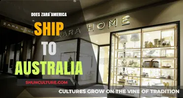 Zara America: Shipping to Australia?