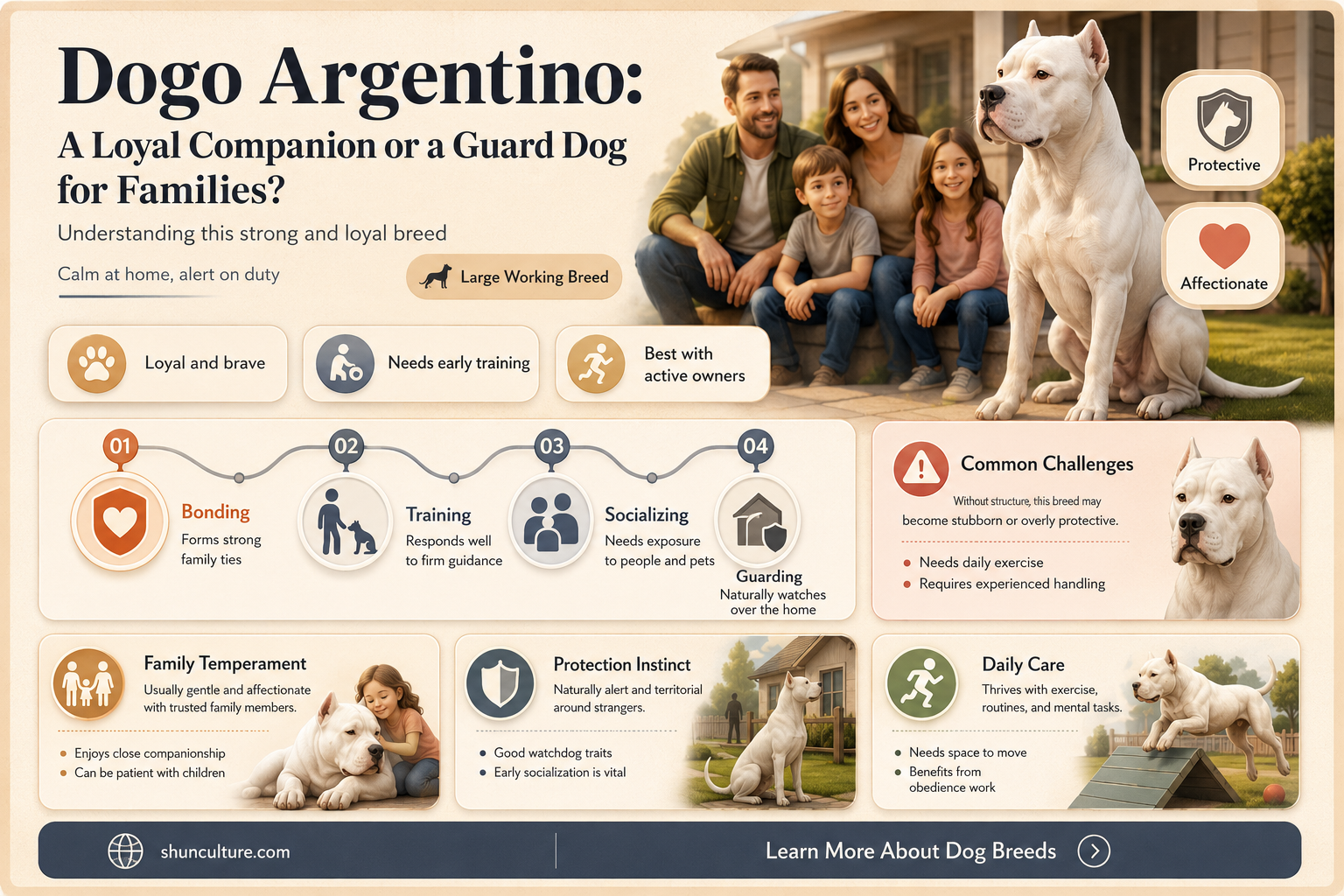 are dogo argentinos good family dogs