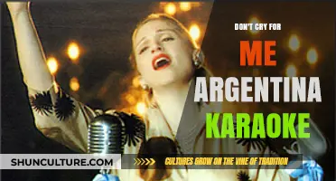 Karaoke Chronicles: Don't Cry for Me Argentina Edition