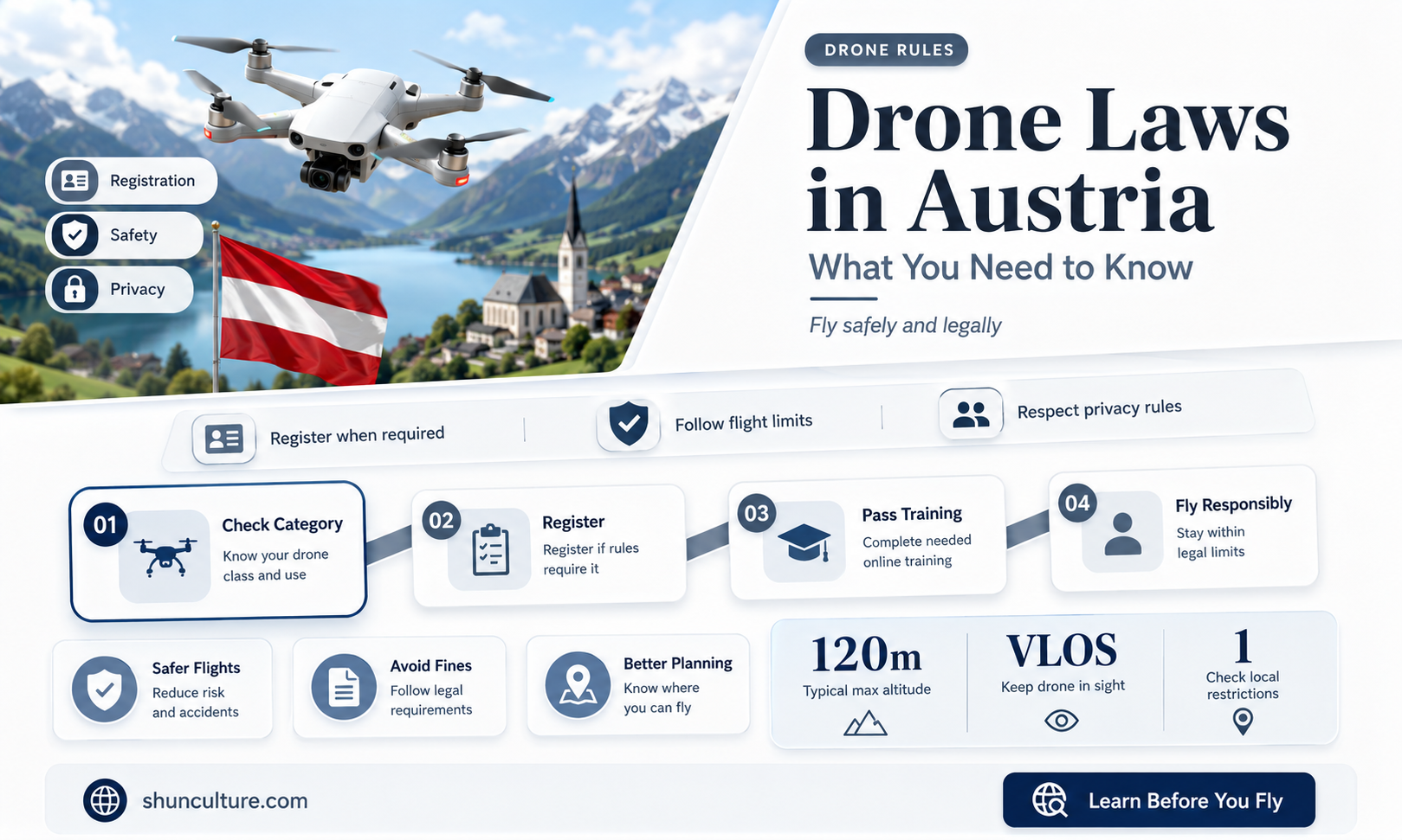 are drones allowed in austria