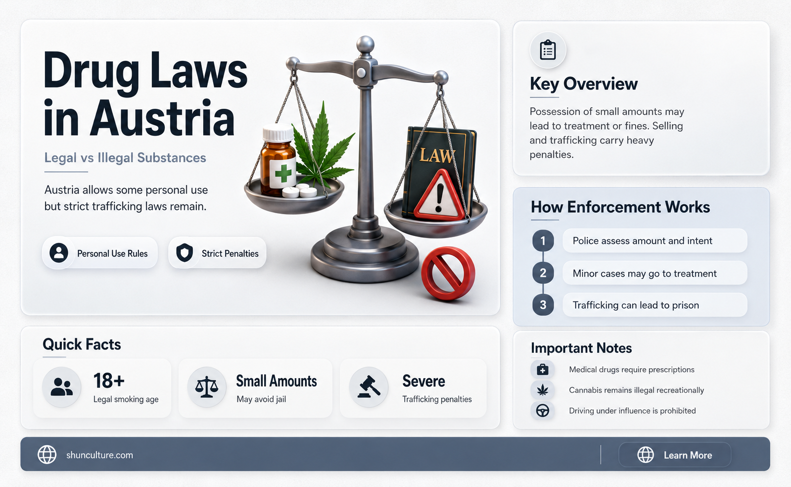 are drugs legal in austria