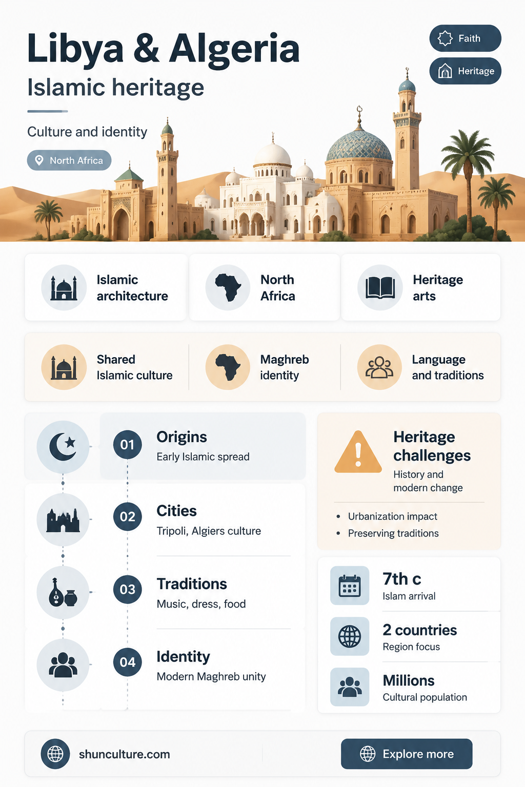are libya and algeria muslim countries