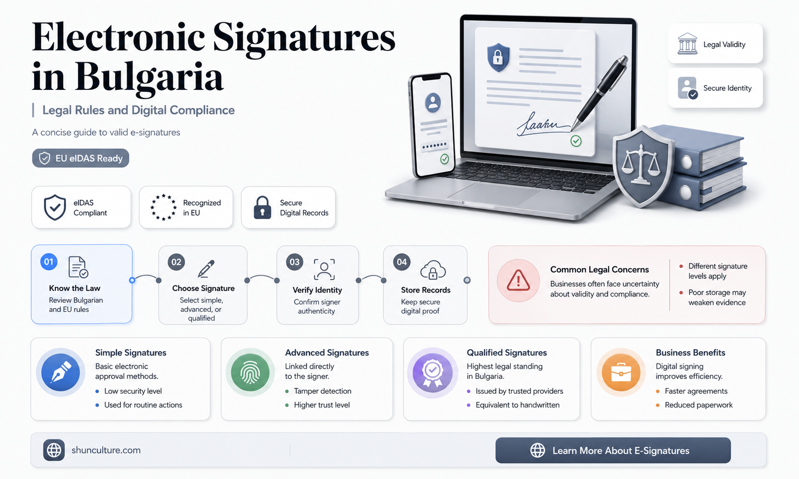 are electronic signatures legal in bulgaria