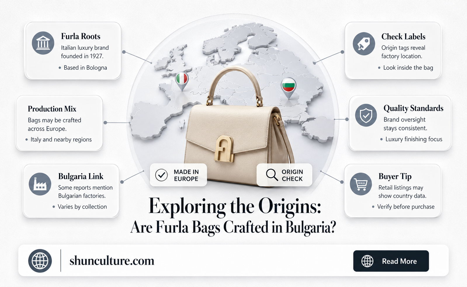 are furla bags made in bulgaria