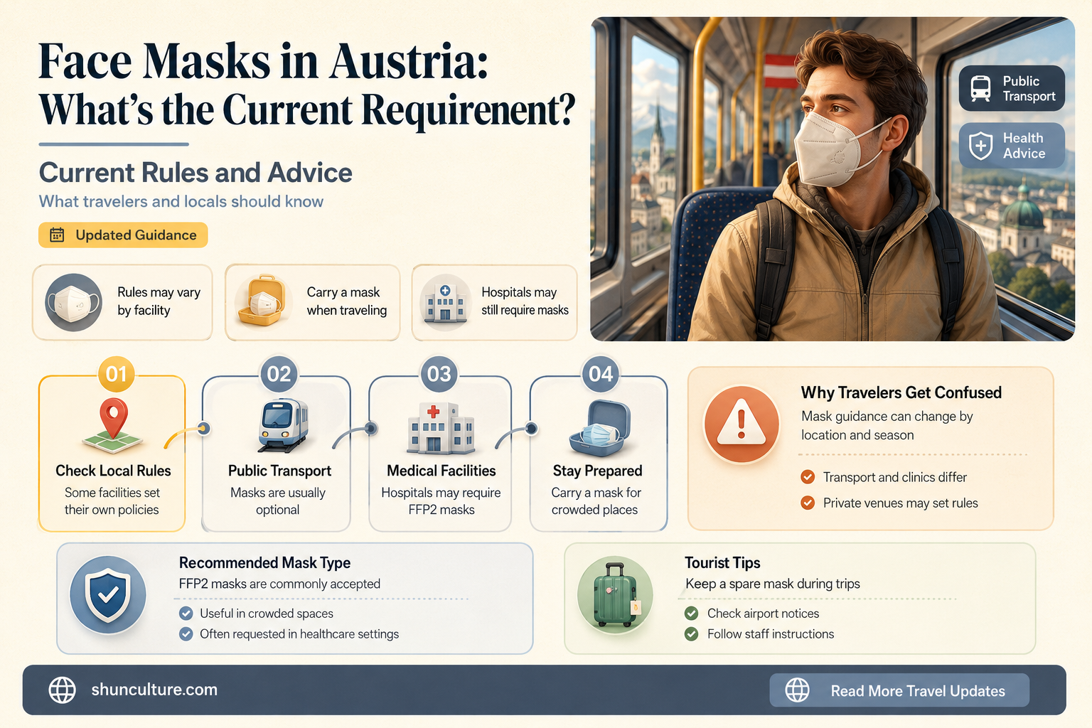 are face masks required in austria