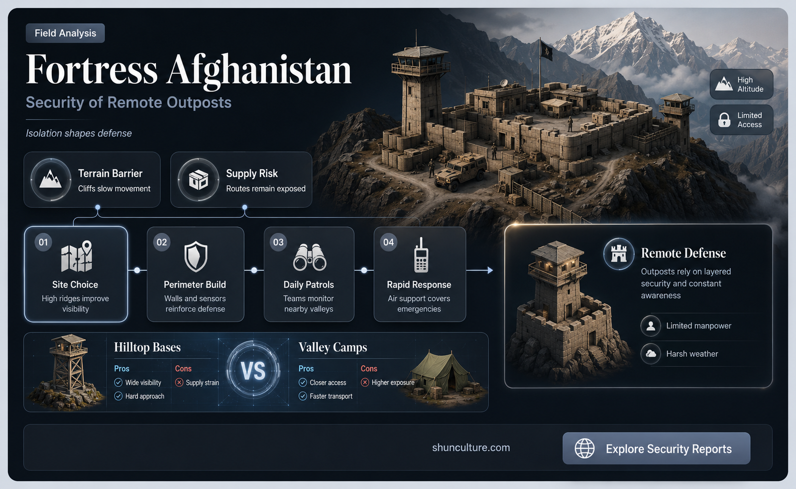 are forts safe in afghanistan