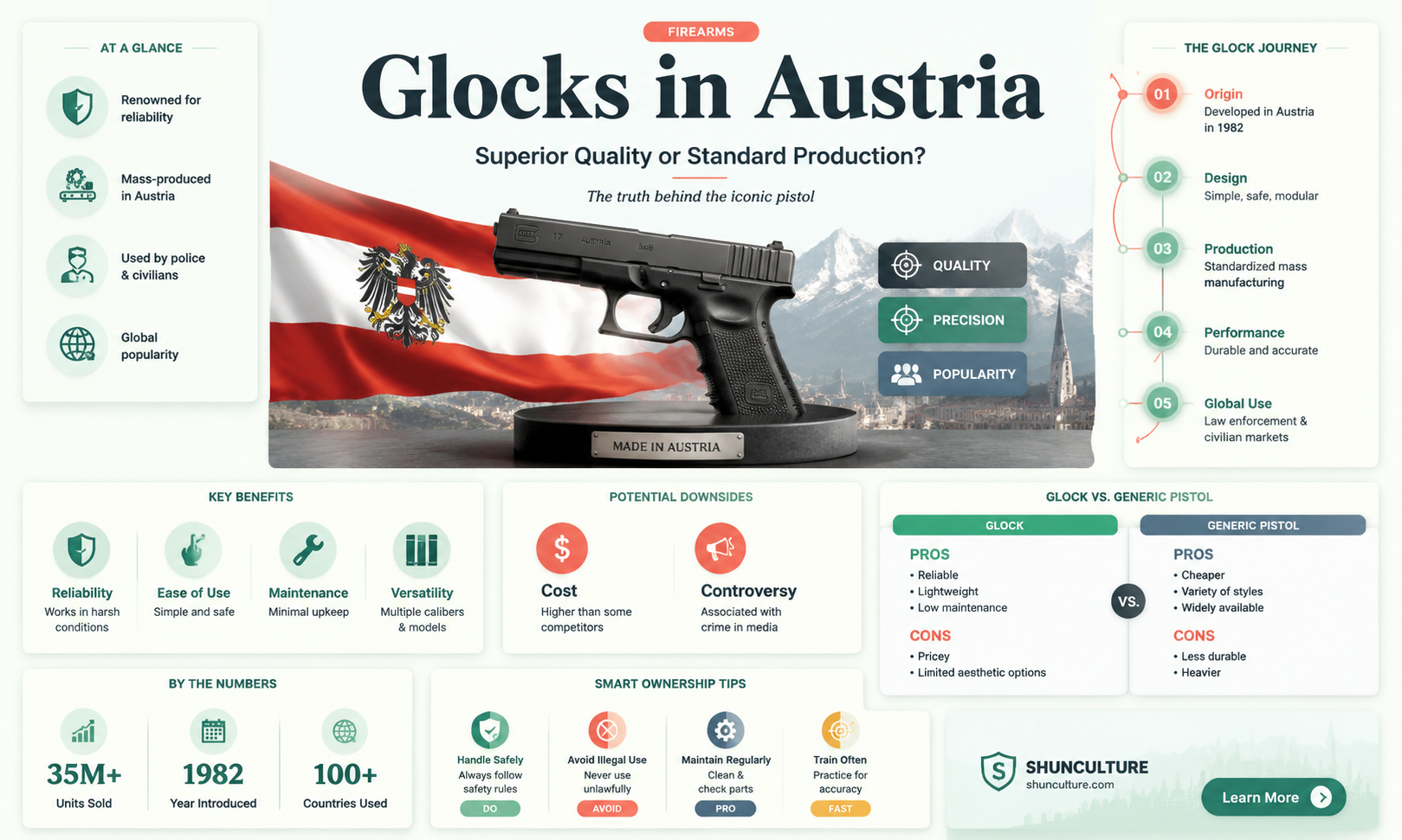 are austria glocks better