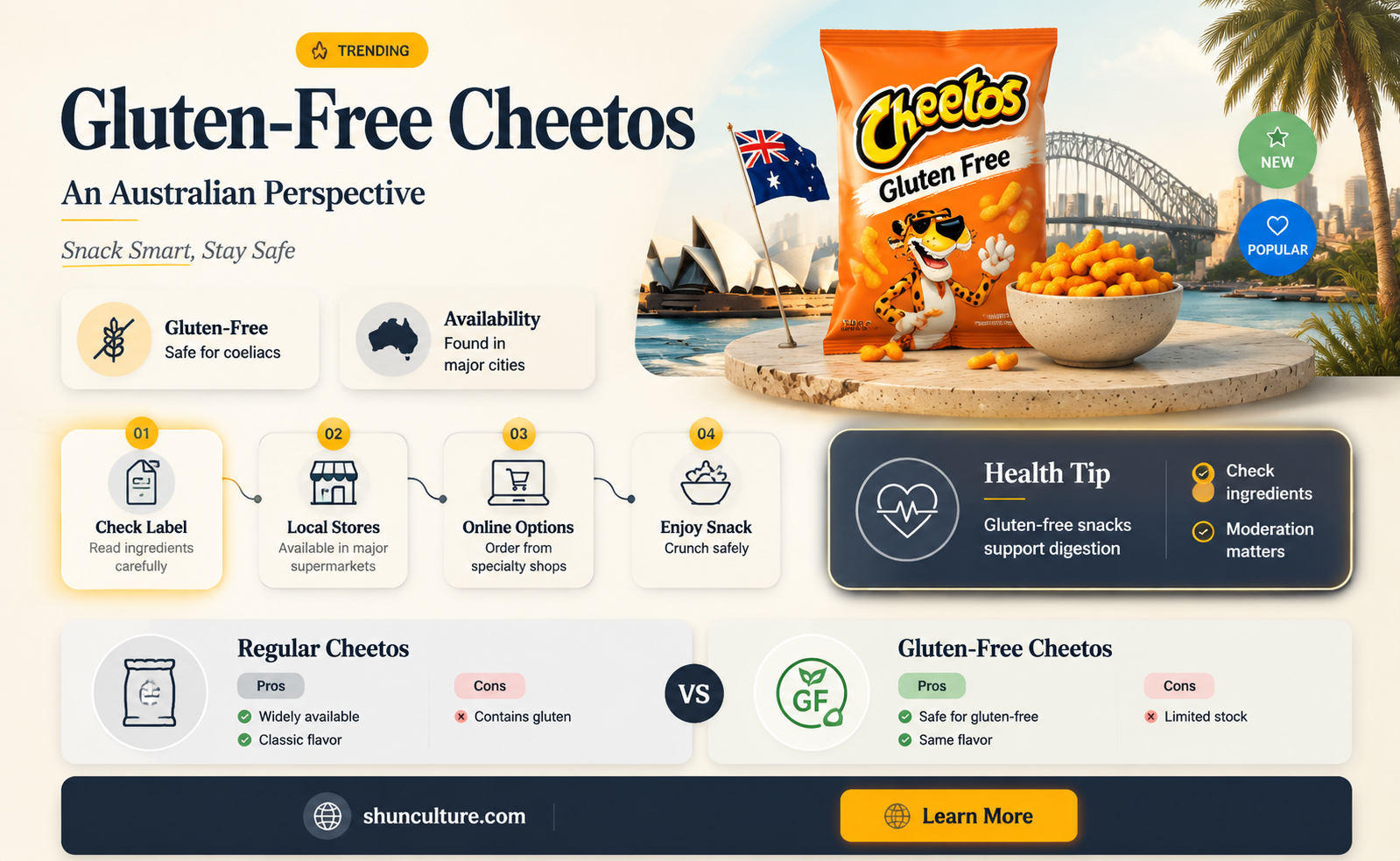 are cheetos gluten free australia