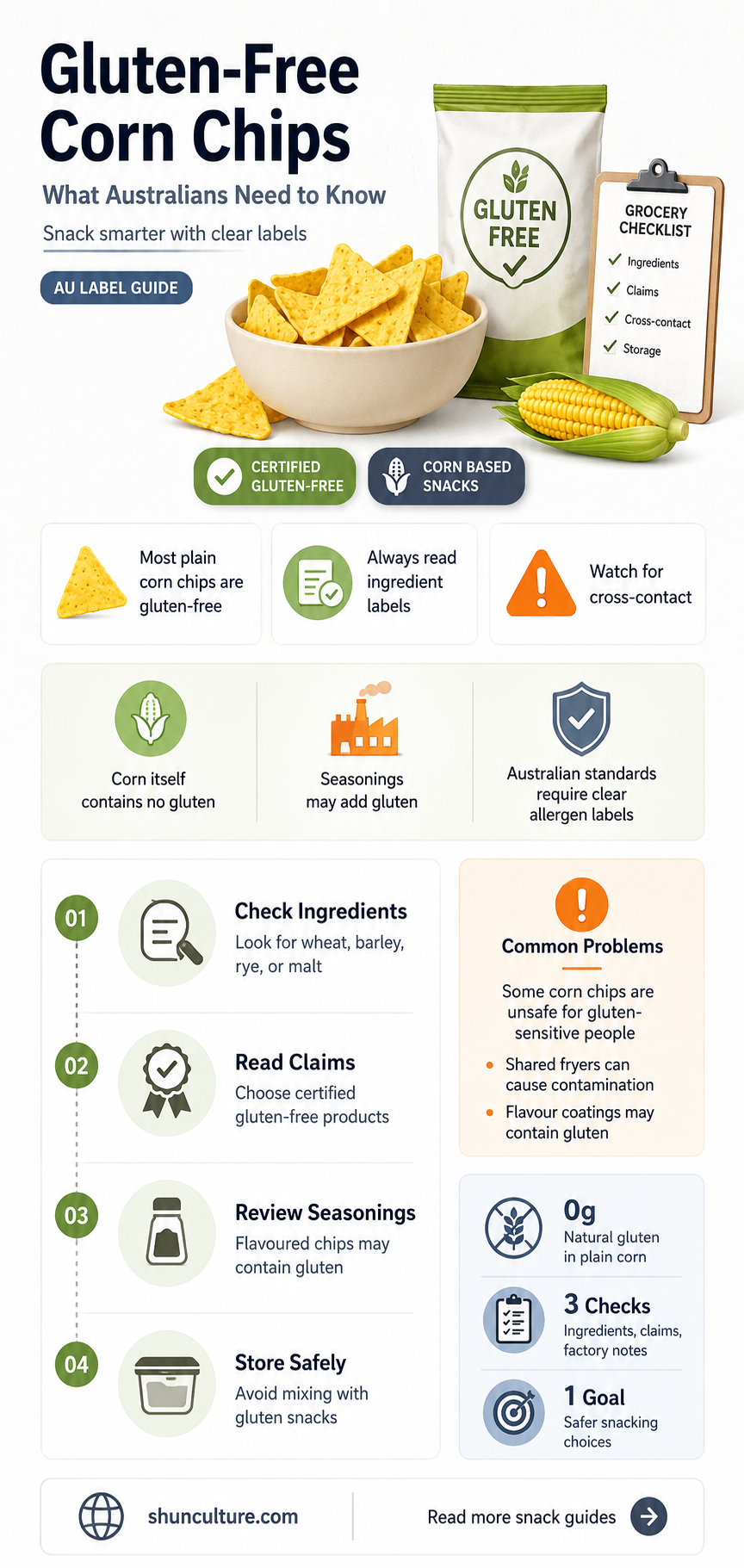 are corn chips gluten free australia