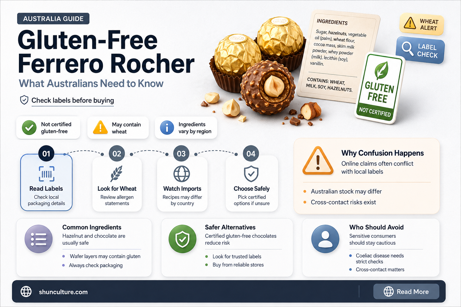 are ferrero rocher gluten free australia