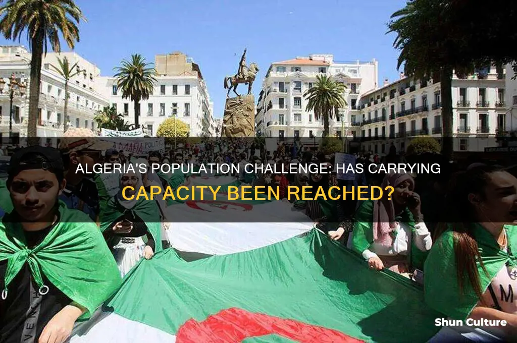 has algeria reached its carrying capacity