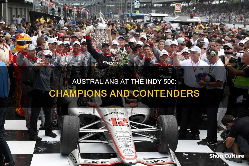 has an australian ever won the indy 500