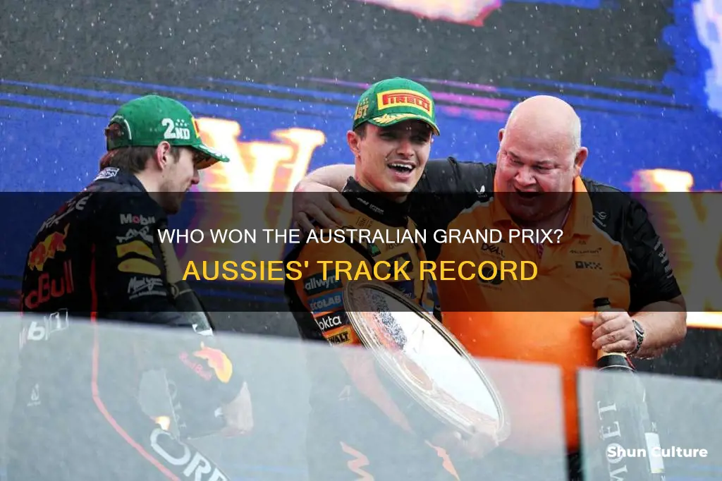 has an australian won the australian grand prix