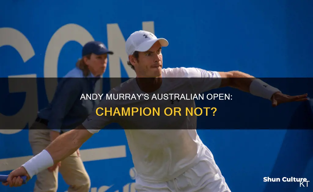 has andy murray won the australian
