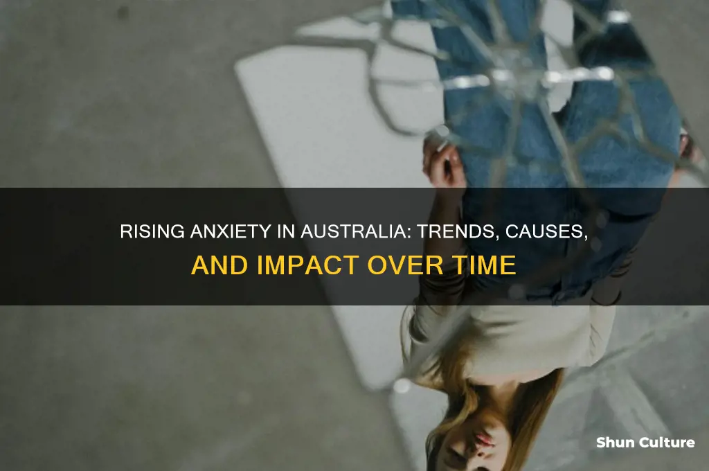 has anxiety increased over the years australia