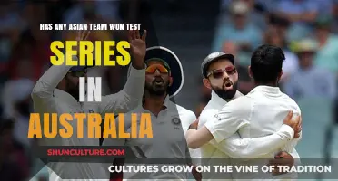 Asian Teams' Test Series Triumphs Down Under