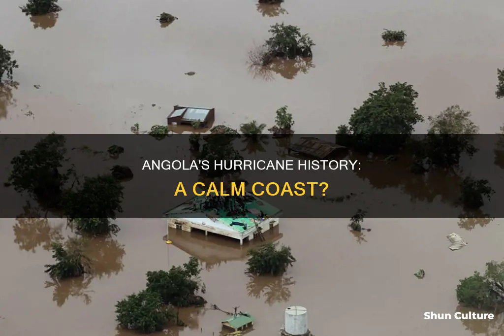 has any hurricanes hit angola africa