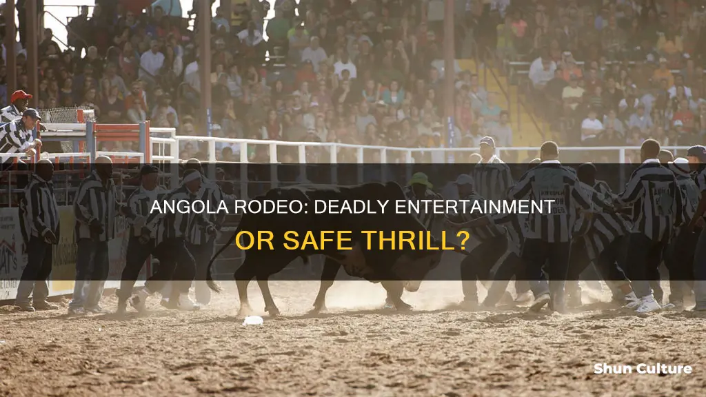 has anyone ever died at the angola rodeo