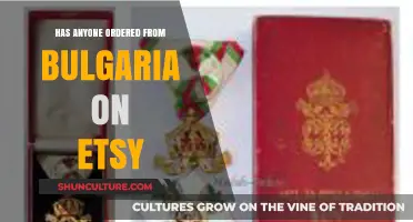 Exploring Etsy's Global Marketplace: A Look at Orders from Bulgaria