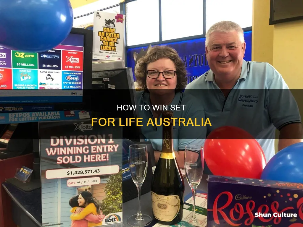 has anyone won set for life australia