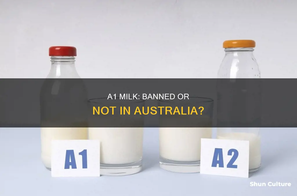 has australia banned a1 milk