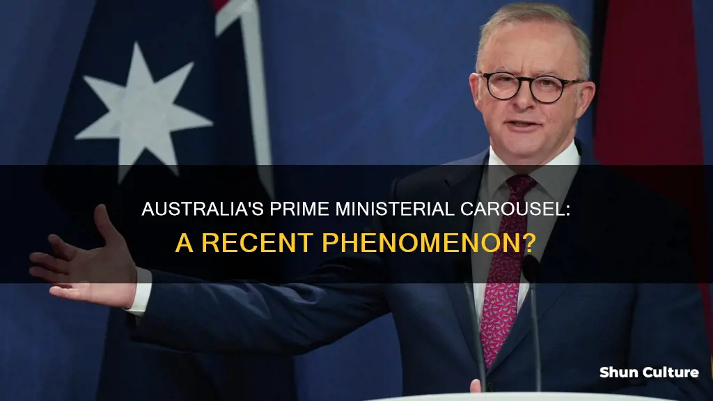 has australia been having frequent change of prime ministers