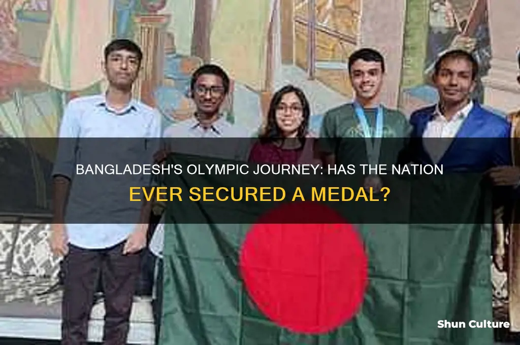 has bangladesh ever won a medal