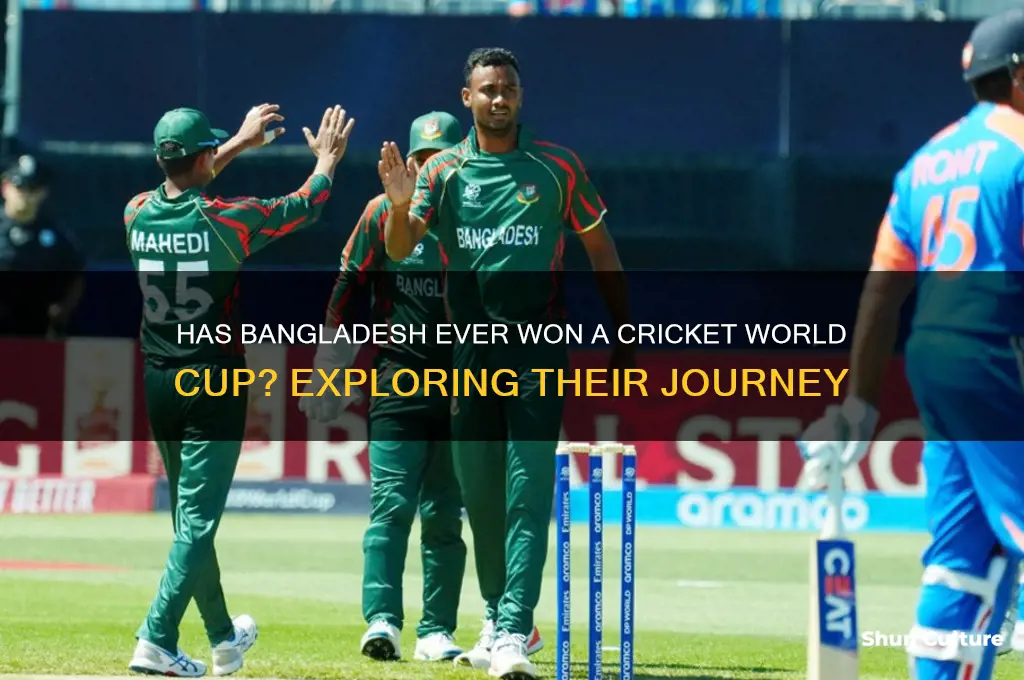 has bangladesh won a world cup