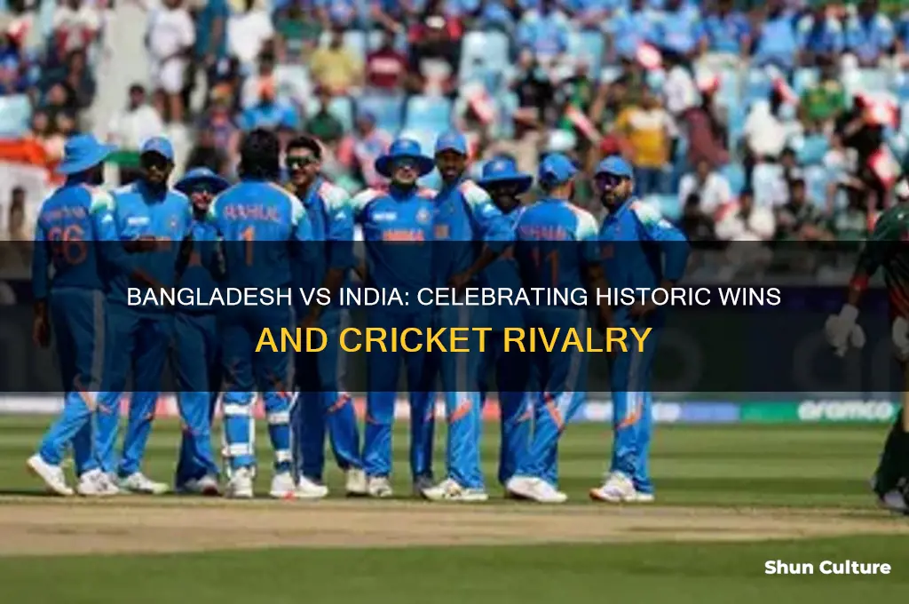 has bangladesh won against india