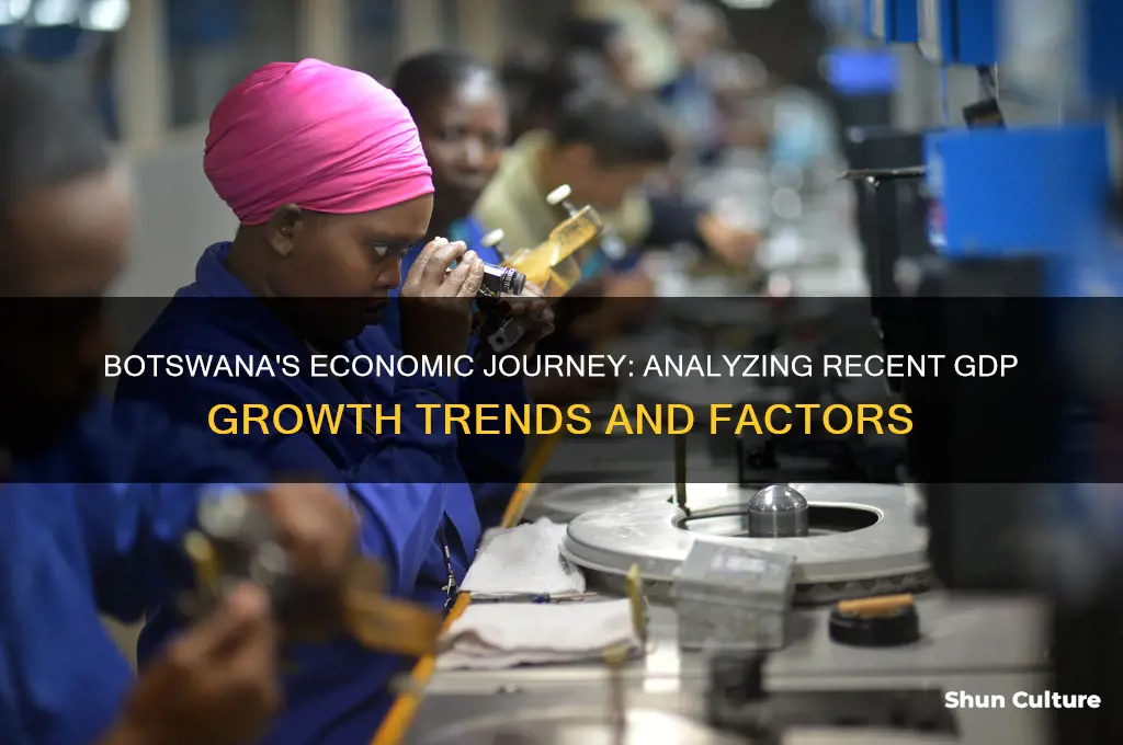 has botswana experienced gdp growth