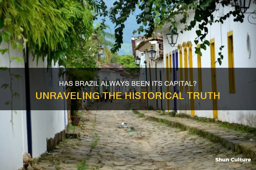 has brazil always been the capital of brazil