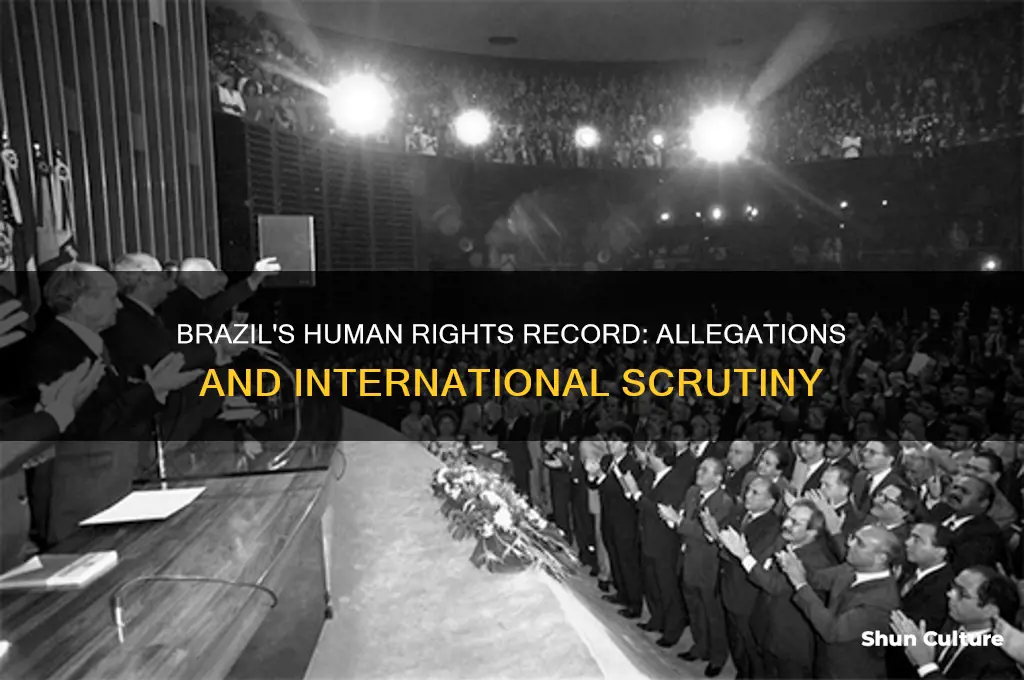 has brazil been cited for human rights violations