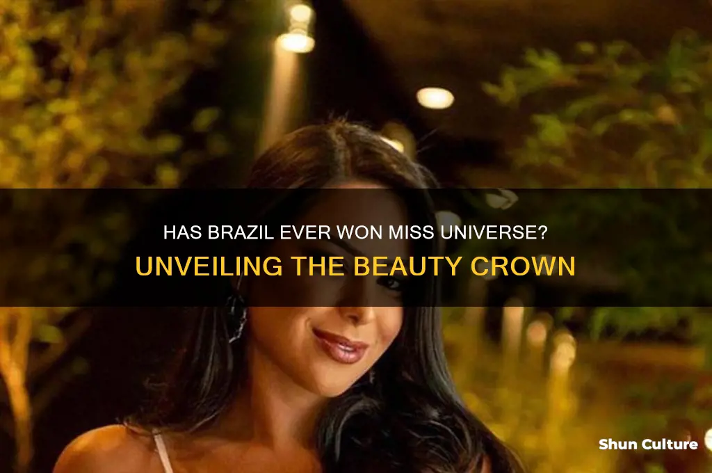 has brazil ever won miss universe