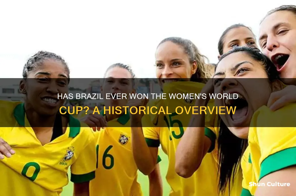 has brazil ever won the womens world cup