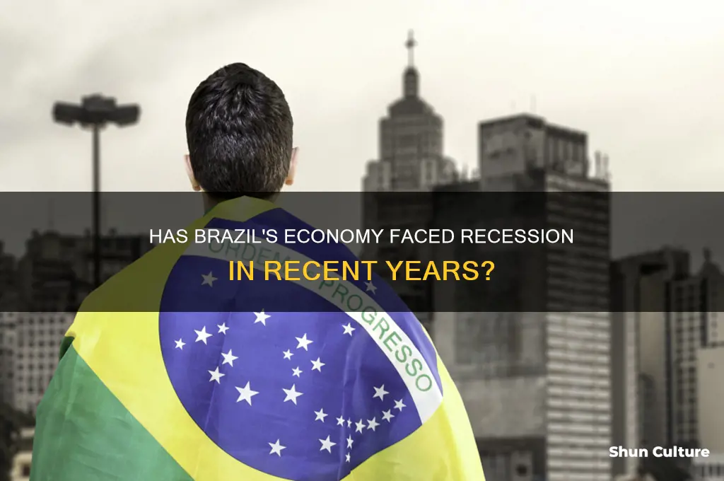 has brazil experienced a recession