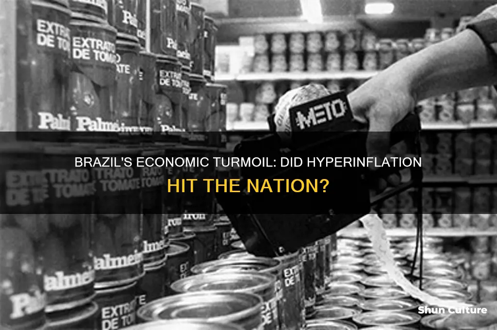 has brazil experienced hyperinflation