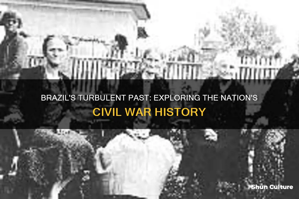 has brazil had any civil war